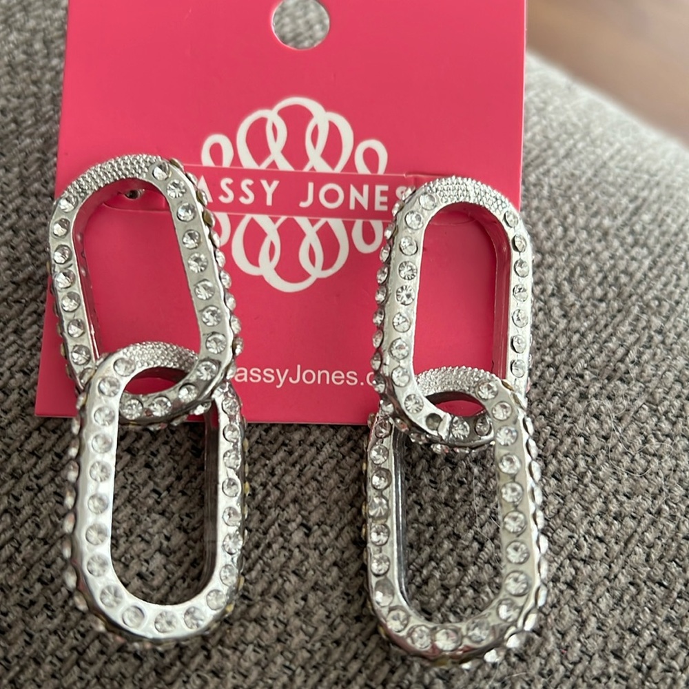 Sassy Jones Kerri  dangles earrings.